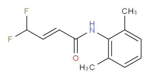 (E)-N-(2,6-dimethylphenyl)-4,4-difluorobut-2-enamide
