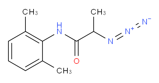 2-azido-N-(2,6-dimethylphenyl)propanamide