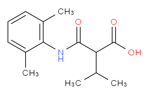 2-((2,6-dimethylphenyl)carbamoyl)-3-methylbutanoic acid