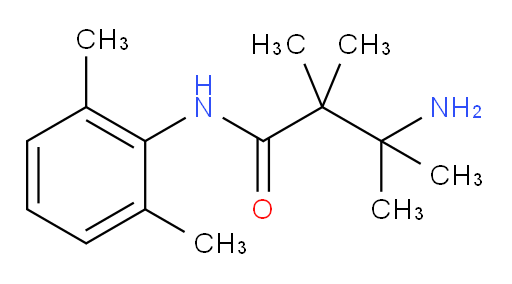 3-amino-N-(2,6-dimethylphenyl)-2,2,3-trimethylbutanamide