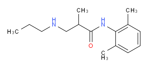 N-(2,6-dimethylphenyl)-2-methyl-3-(propylamino)propanamide