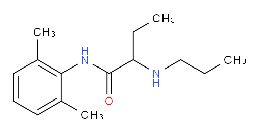 N-(2,6-dimethylphenyl)-2-(propylamino)butanamide