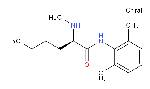 (R)-N-(2,6-dimethylphenyl)-2-(methylamino)hexanamide