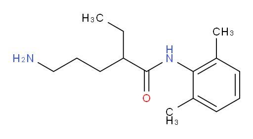 5-amino-N-(2,6-dimethylphenyl)-2-ethylpentanamide