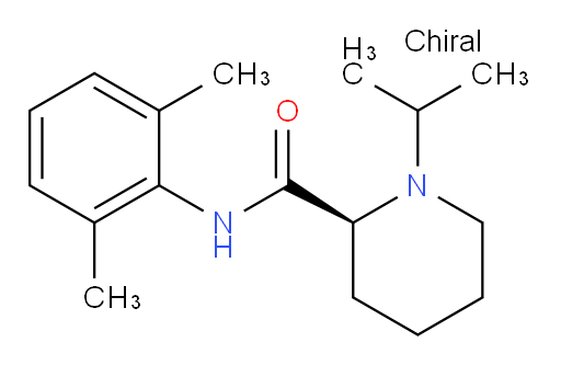(2S)-N-(2,6-Dimethylphenyl)-1-(1-methylethyl)-2-piperidinecarboxamide