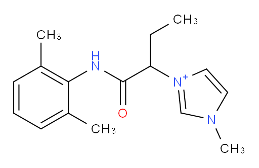 3-(1-((2,6-dimethylphenyl)amino)-1-oxobutan-2-yl)-1-methyl-1H-imidazol-3-ium