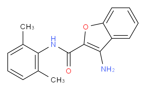 3-amino-N-(2,6-dimethylphenyl)benzofuran-2-carboxamide