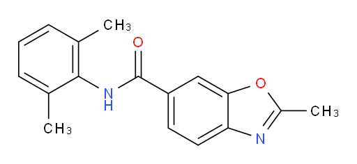 N-(2,6-dimethylphenyl)-2-methylbenzo[d]oxazole-6-carboxamide