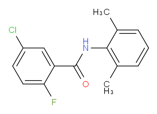 5-chloro-N-(2,6-dimethylphenyl)-2-fluorobenzamide