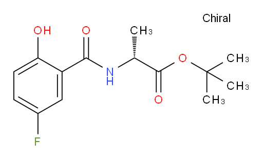 (R)-tert-butyl 2-(5-fluoro-2-hydroxybenzamido)propanoate