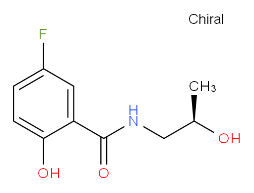 (R)-5-fluoro-2-hydroxy-N-(2-hydroxypropyl)benzamide