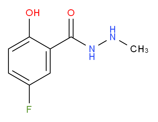 5-fluoro-2-hydroxy-N'-methylbenzohydrazide