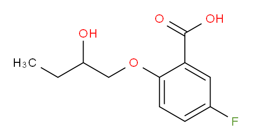 5-fluoro-2-(2-hydroxybutoxy)benzoic acid