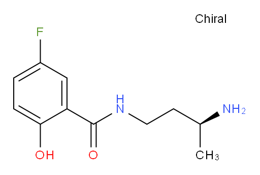 (S)-N-(3-aminobutyl)-5-fluoro-2-hydroxybenzamide