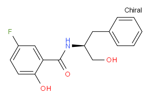 (S)-5-fluoro-2-hydroxy-N-(1-hydroxy-3-phenylpropan-2-yl)benzamide
