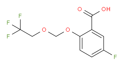 5-fluoro-2-((2,2,2-trifluoroethoxy)methoxy)benzoic acid