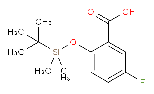 2-((tert-butyldimethylsilyl)oxy)-5-fluorobenzoic acid