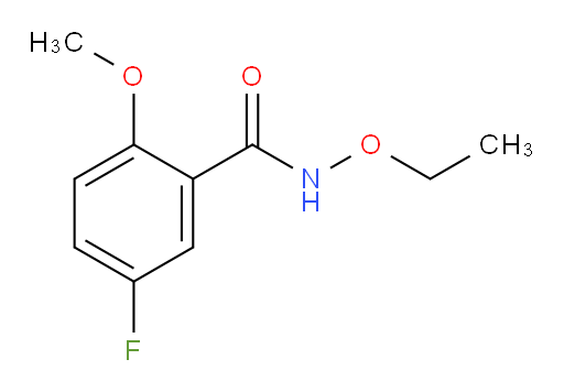 N-ethoxy-5-fluoro-2-methoxybenzamide