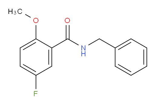 N-benzyl-5-fluoro-2-methoxybenzamide