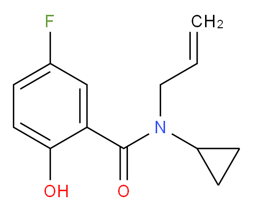 N-allyl-N-cyclopropyl-5-fluoro-2-hydroxybenzamide