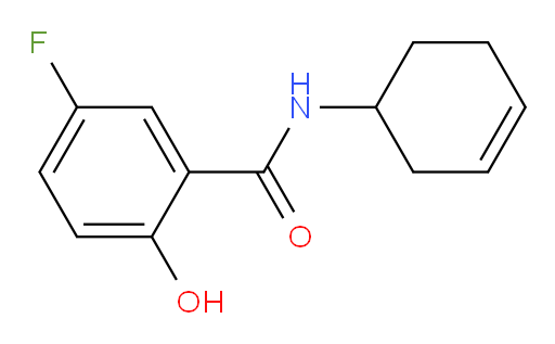 N-(cyclohex-3-en-1-yl)-5-fluoro-2-hydroxybenzamide