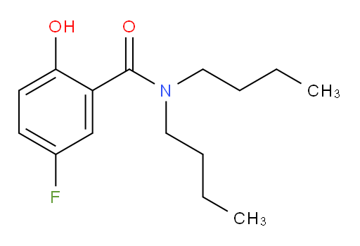 N,N-dibutyl-5-fluoro-2-hydroxybenzamide
