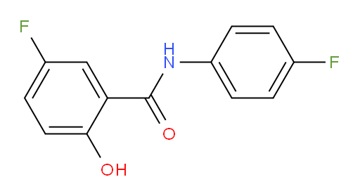 5-fluoro-N-(4-fluorophenyl)-2-hydroxybenzamide