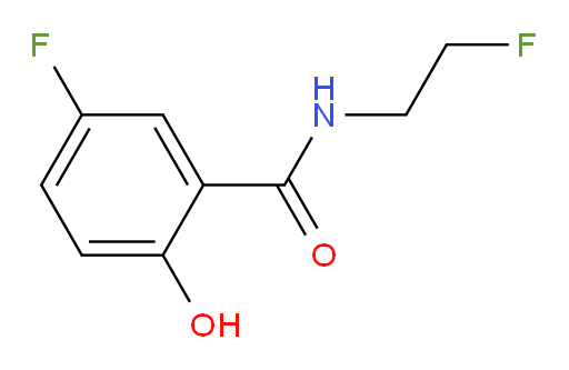 5-fluoro-N-(2-fluoroethyl)-2-hydroxybenzamide