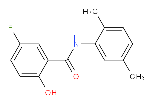 N-(2,5-dimethylphenyl)-5-fluoro-2-hydroxybenzamide