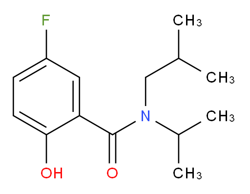 5-fluoro-2-hydroxy-N-isobutyl-N-isopropylbenzamide