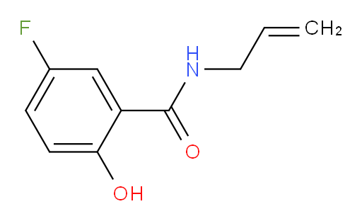 N-allyl-5-fluoro-2-hydroxybenzamide