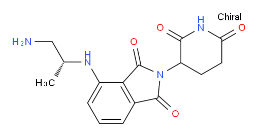 4-(((R)-1-aminopropan-2-yl)amino)-2-(2,6-dioxopiperidin-3-yl)isoindoline-1,3-dione