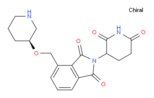 2-(2,6-dioxopiperidin-3-yl)-4-(((S)-piperidin-3-yloxy)methyl)isoindoline-1,3-dione