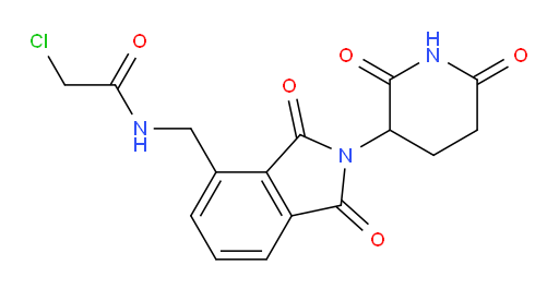 2-chloro-N-((2-(2,6-dioxopiperidin-3-yl)-1,3-dioxoisoindolin-4-yl)methyl)acetamide
