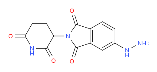 2-(2,6-dioxopiperidin-3-yl)-5-hydrazinylisoindoline-1,3-dione