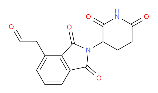 2-(2-(2,6-dioxopiperidin-3-yl)-1,3-dioxoisoindolin-4-yl)acetaldehyde