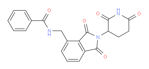 N-((2-(2,6-dioxopiperidin-3-yl)-1,3-dioxoisoindolin-4-yl)methyl)benzamide