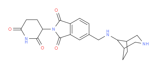 5-((3-azabicyclo[3.2.1]octan-8-ylamino)methyl)-2-(2,6-dioxopiperidin-3-yl)isoindoline-1,3-dione