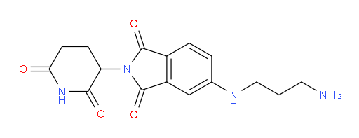 5-((3-aminopropyl)amino)-2-(2,6-dioxopiperidin-3-yl)isoindoline-1,3-dione