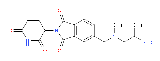 5-(((2-aminopropyl)(methyl)amino)methyl)-2-(2,6-dioxopiperidin-3-yl)isoindoline-1,3-dione