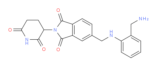 5-(((2-(aminomethyl)phenyl)amino)methyl)-2-(2,6-dioxopiperidin-3-yl)isoindoline-1,3-dione