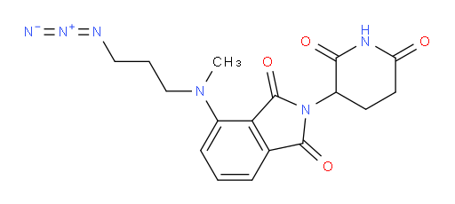 4-((3-azidopropyl)(methyl)amino)-2-(2,6-dioxopiperidin-3-yl)isoindoline-1,3-dione