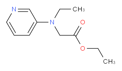 ethyl 2-(ethyl(pyridin-3-yl)amino)acetate