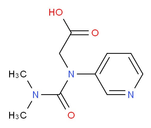 2-(3,3-dimethyl-1-(pyridin-3-yl)ureido)acetic acid