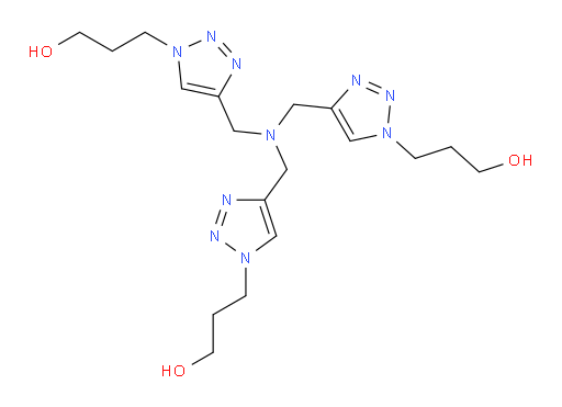 3,3',3''-(4,4',4''-(nitrilotris(methylene))tris(1H-1,2,3-triazole-4,1-diyl))tris(propan-1-ol)
