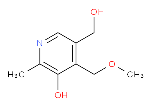 4-methoxymethylpyridoxine;alpha(sup 4)-o-methylpyridoxol;3-Hydroxy-5-hydroxymethyl-4-methoxymethyl-2-picoline;5-Hydroxy-4-methoxymethyl-6-methyl-3-pyridinemethanol;5-hydroxy-4-(methoxymethyl)-6-methyl-3-pyridinemethano;5-hydroxy-4-(methoxymethyl)-6-methyl-3-pyridinemethanol;5-(hydroxymethyl)-4-(methoxymethyl)-2-methylpyridin-3-ol;3-Hydroxy-5-hydroxymethyl-4-methoxymethyl-2-methylpyridine