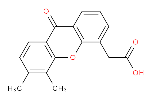 2-(5,6-dimethyl-9-oxo-9H-xanthen-4-yl)acetic acid