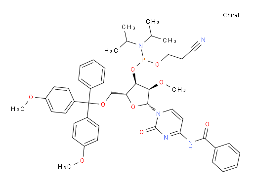 N4-Bz-5'-O-DMTr- 2'-OMe-cytidine-3'-CED-phosphoramidite