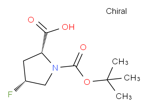 (2R,4R)-4-Fluoro-1,2-pyrrolidinedicarboxylic acid 1-(tert-butyl) ester