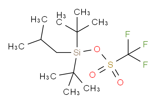 di-tert-butyl(isobutyl)silyl trifluoromethanesulfonate
